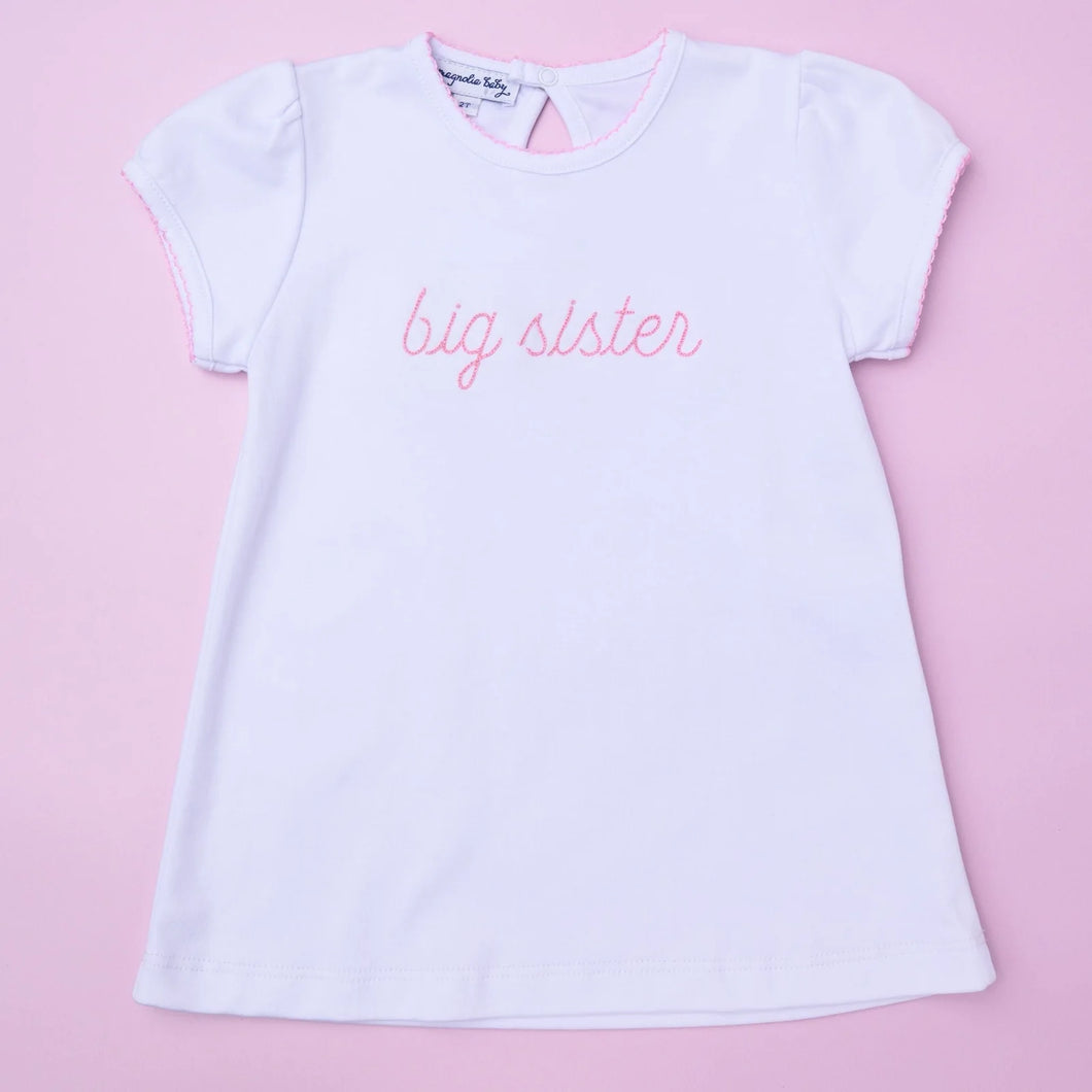 Magnolia Baby Big Sis S/S Tee