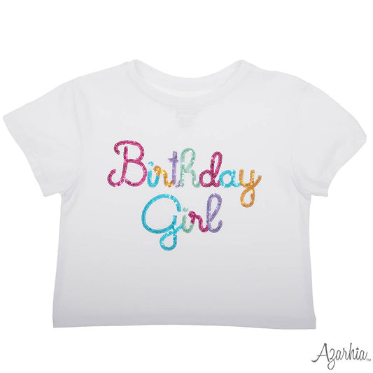 Azarhia Birthday Girl Sequin Tee