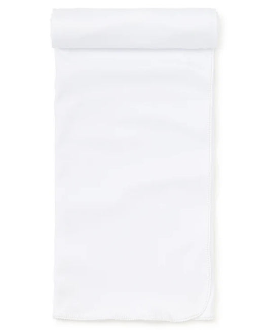 Kissy Premier White/White Trim Blanket