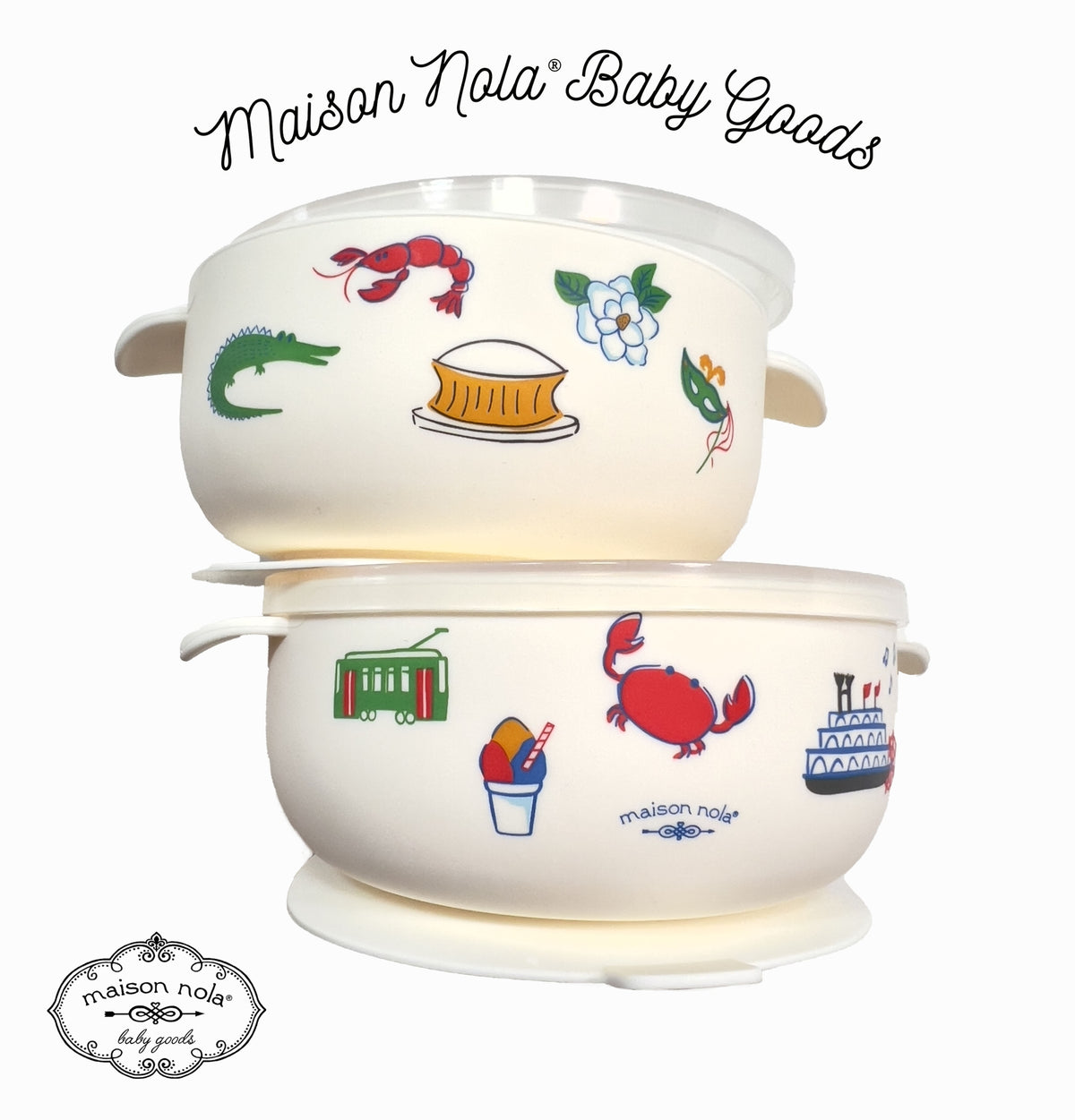 Maison Nola Nola Icon Feeding Bowl
