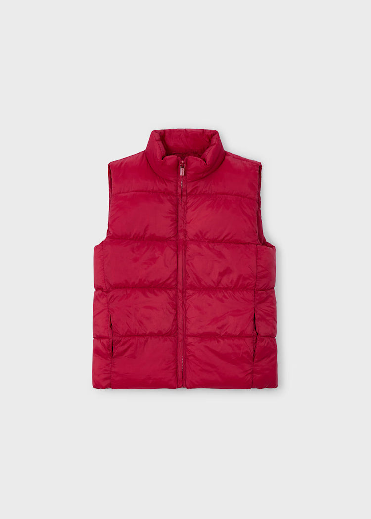 Mayoral Brick Red Puffer Vest