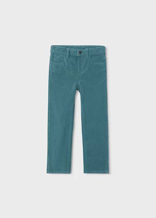 Mayoral Basic Corduroy Pant-Dark Lake