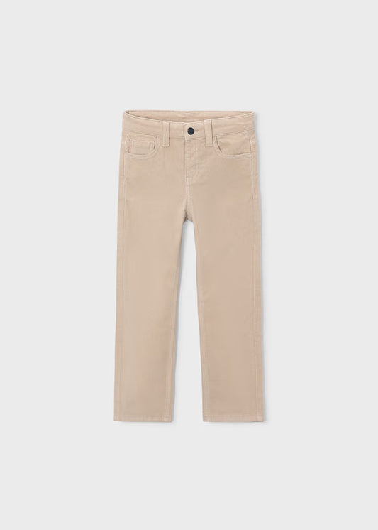 Mayoral Basic Corduroy Pant-Taupe