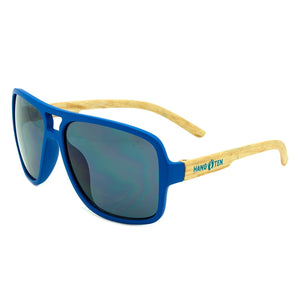 Hang Ten Aviator Surf Style Glasses-Royal