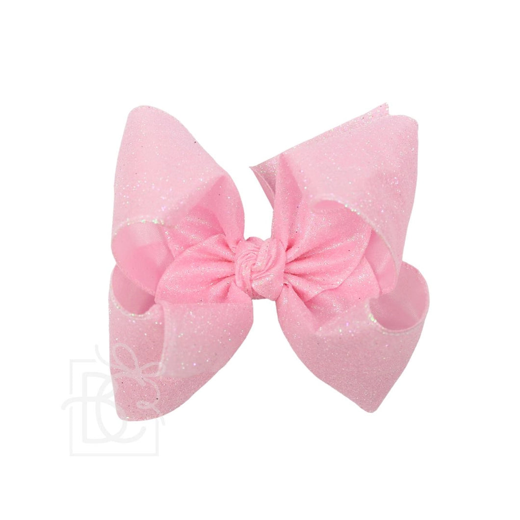 BC Pink Glitter Bow