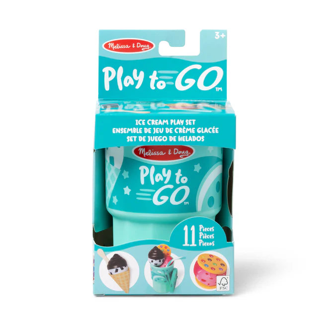 M & D Play To Go Ice Cream Set
