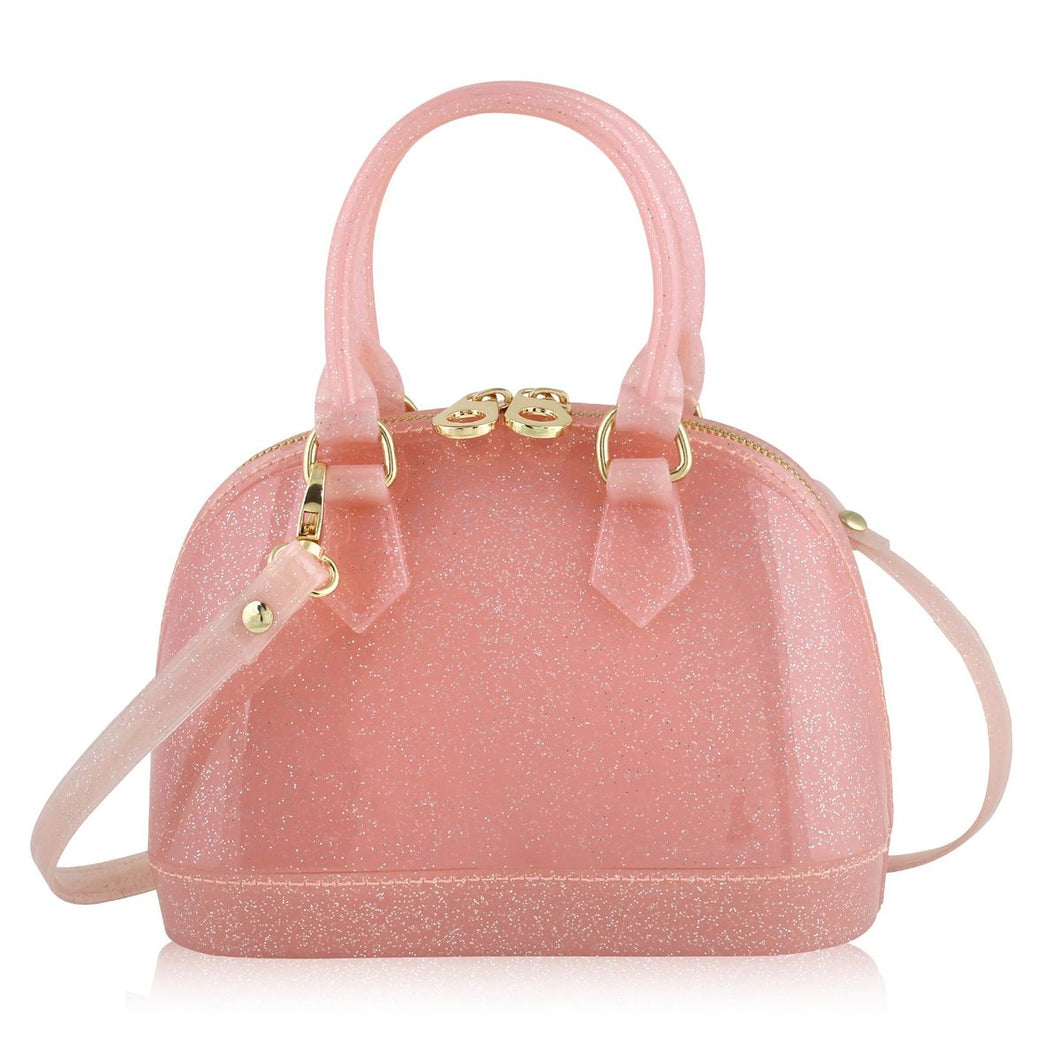 Carrying Kind Cate Lt. Pink Sparkle Purse