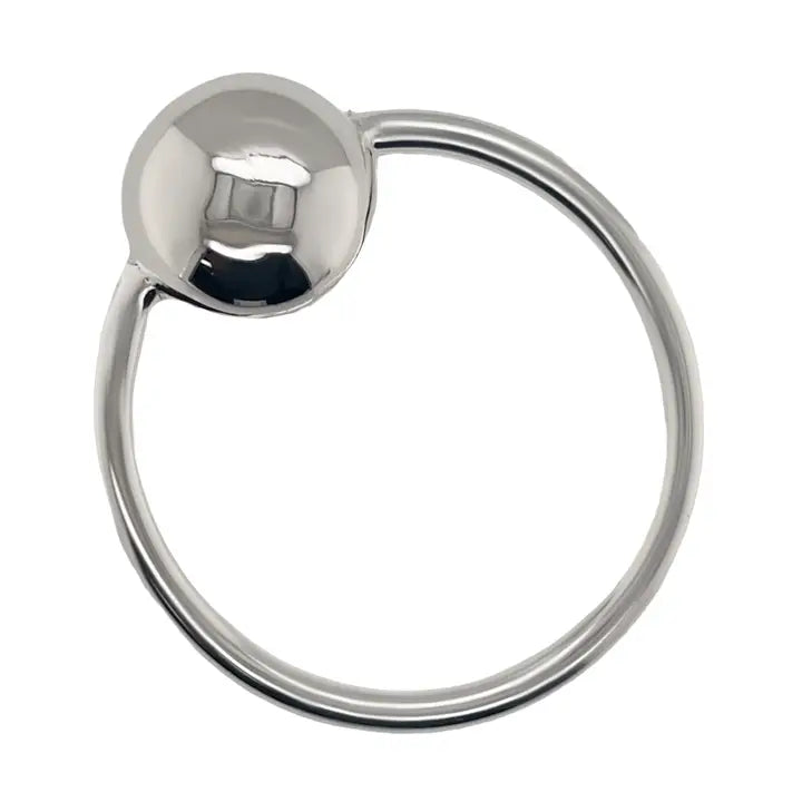 German Silver Baby Rattle Ring