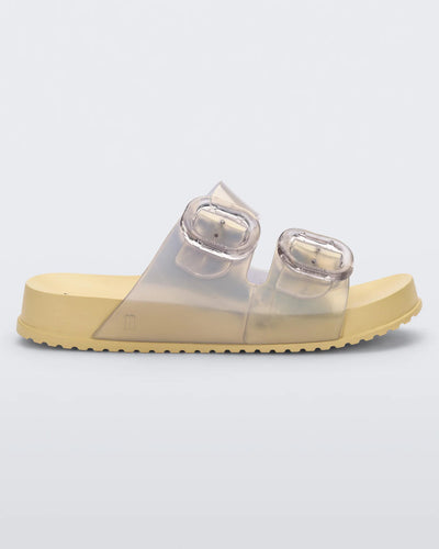 Mini Melissa Cozy Slide-Pearly Yellow