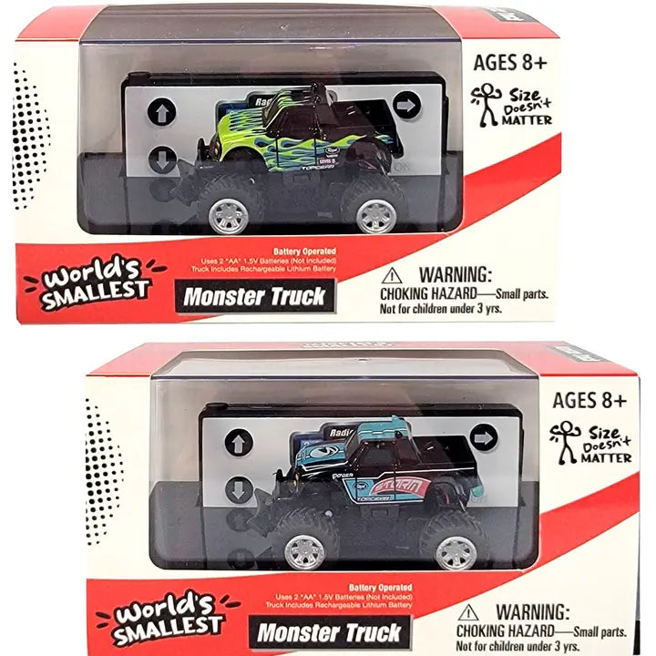 World's Smallest R/C Monster Truck