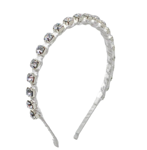 Bari Lynn Clear Crystal Headband