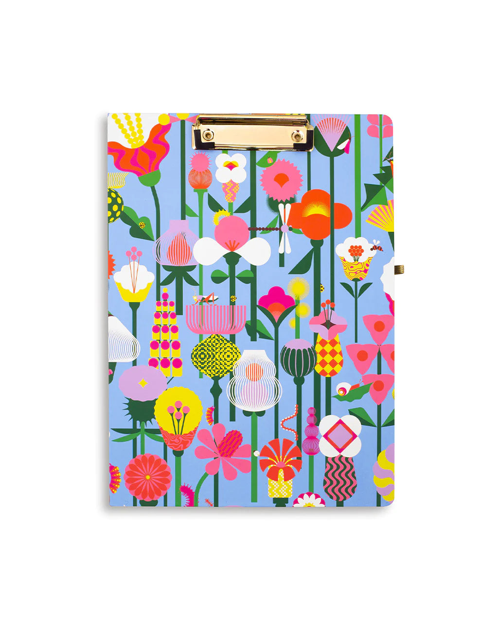 Bando Geometric Flowers Clipboard Folio