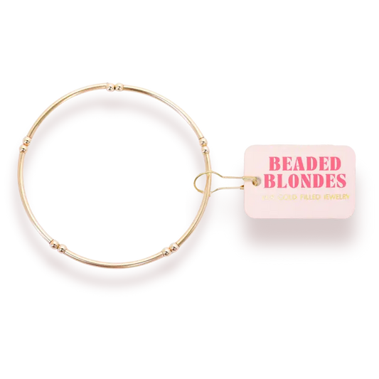 Mollie Bar Bracelet in Gold