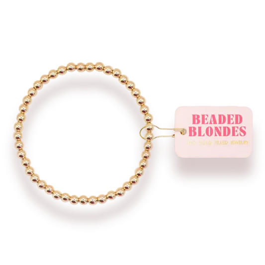 4mm Gold Bracelet