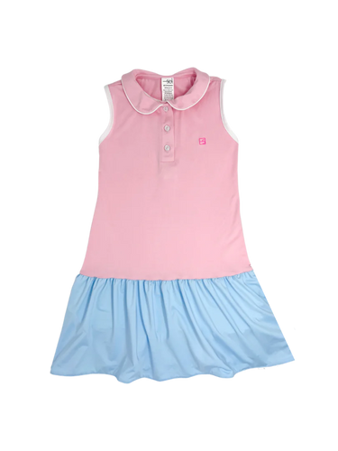 SET Darla Dropwaist Dress-Lt. Pink/Lt. Blue