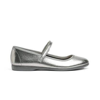 Children Chic Silver Classic Mary Jane