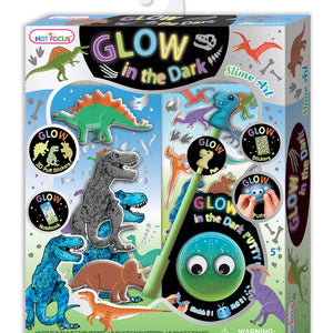 Hot Focus Glow in the Dark Slime Art