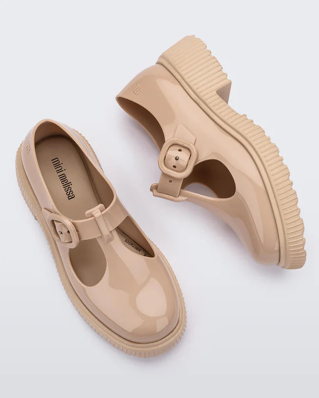 Mini Melissa Nude Jackie Shoe