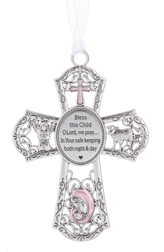 Ganz Crib Cross Ornament