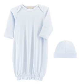 BCC Gown w/ Piping/Hat Set-Blue