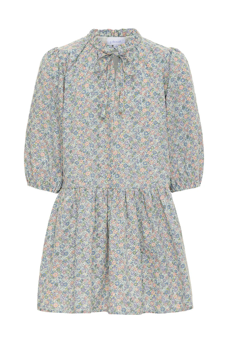 Pleat English Garden Eve Dress