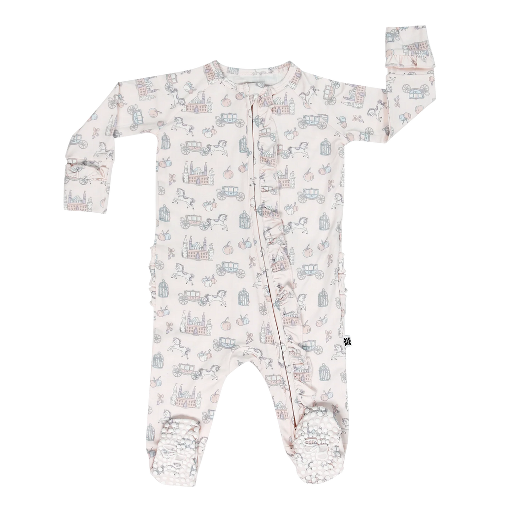 Sweet Bamboo Fairy Godmother Ruffle Footie