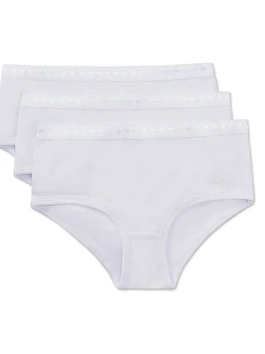 Solid White 3 pk. Panties