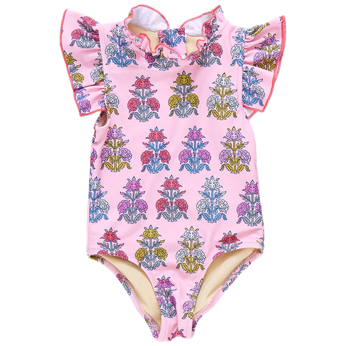 Pink Chicken Pink Flowerette Swimsuit