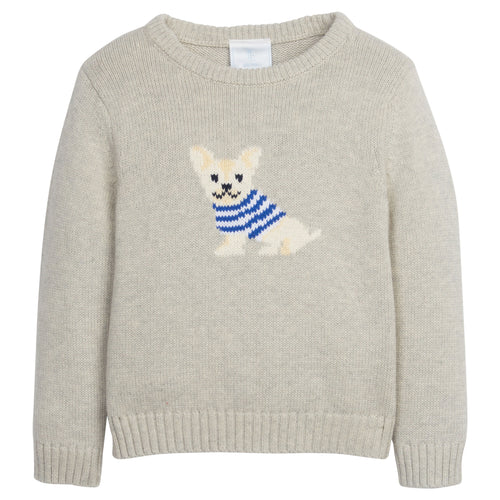 LE Intarsia Boy Sweater-Frenchie