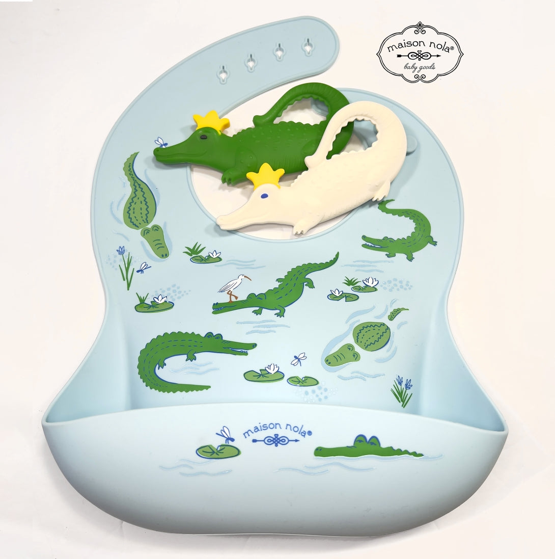 Maison Nola Gator Bib
