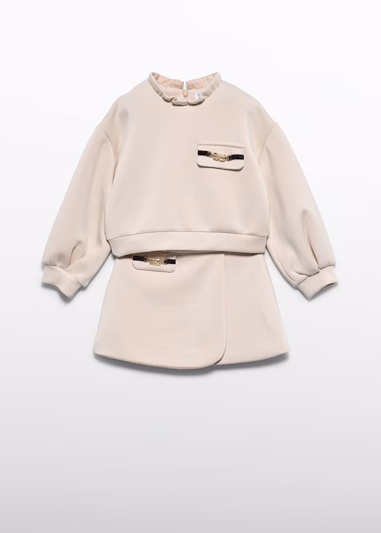 Fleece Skirt Set