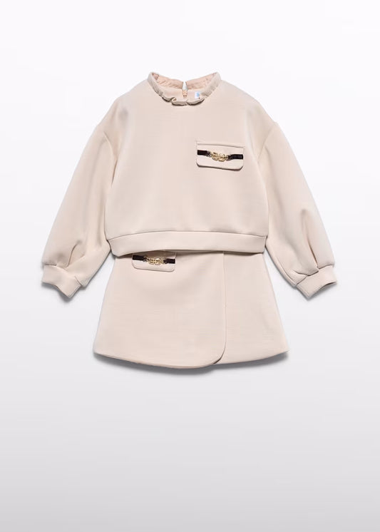 Fleece Skirt Set