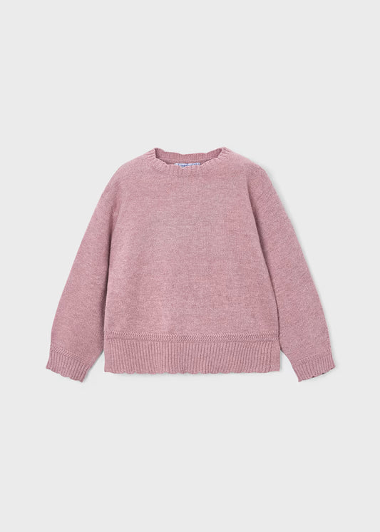 Mayoral Knit Sweater-Pink