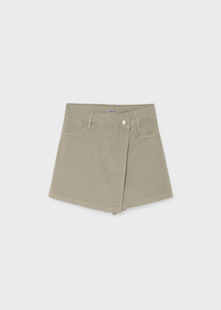 Mayoral Whiteboard Twill Skort - Khaki