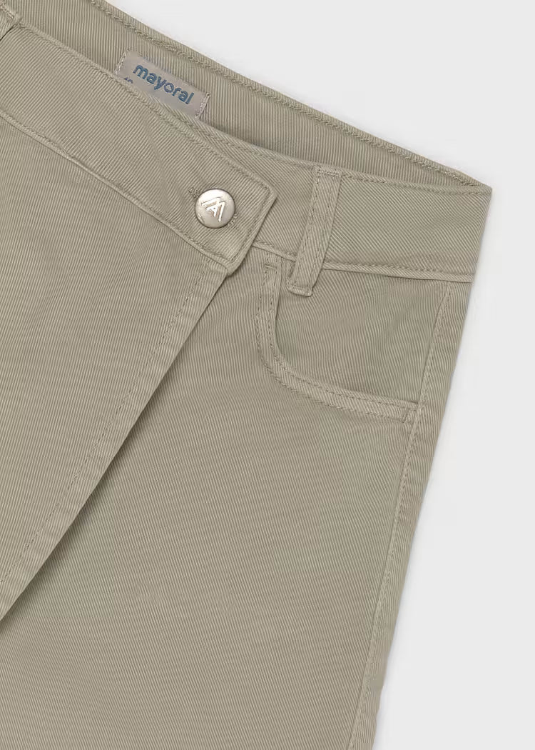 Mayoral Whiteboard Twill Skort - Khaki