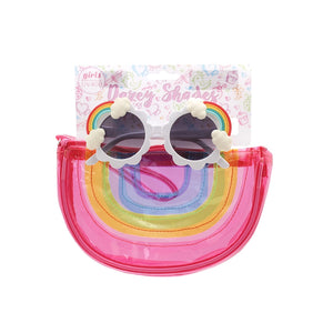 Kids Rainbow Glasses with Case