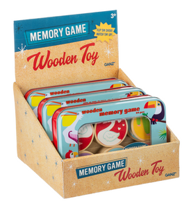 Ganz 6.5" Wood Bird Memory Game