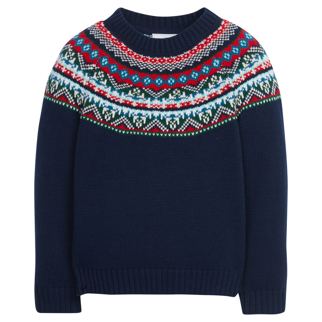 LE Highlands Fair Isle Sweater