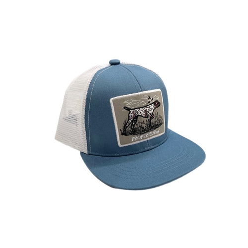 Properly Tied Trucker Hat-Pointer