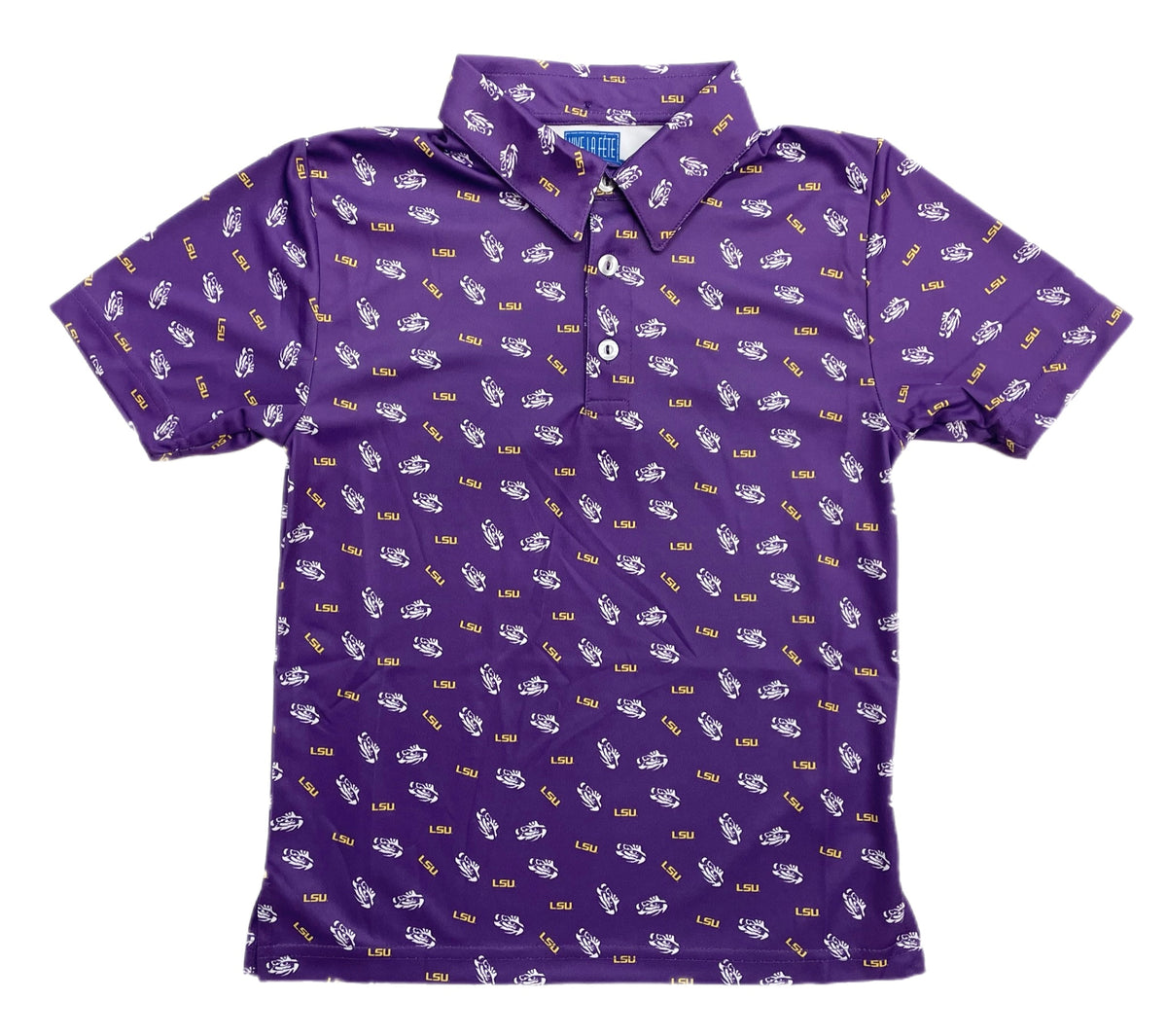 VLF LSU Logo Performance S/S Shirt