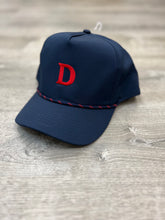 Navy/Red Rope Hat
