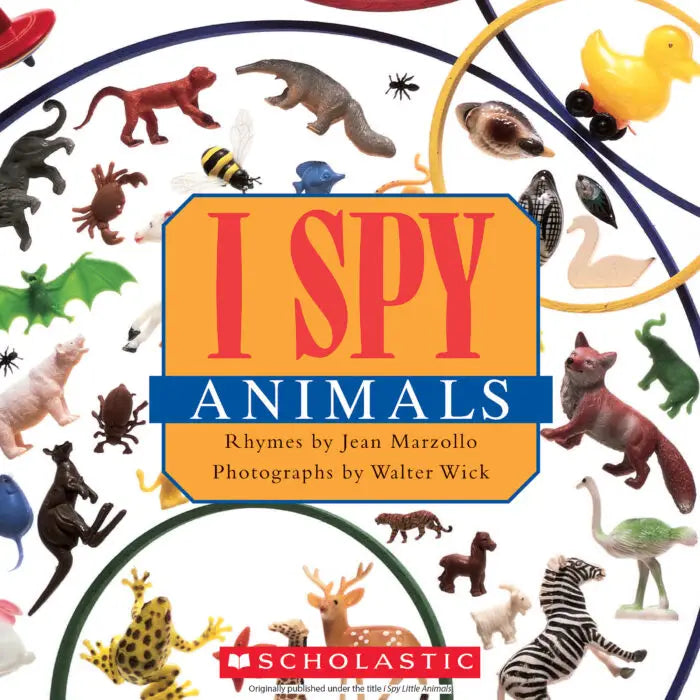 I Spy Animals Book