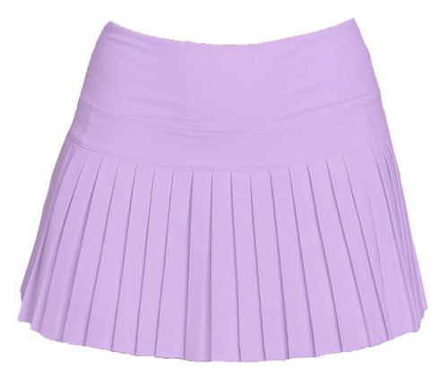 Azarhia Mini Pleated Skort-Lavender