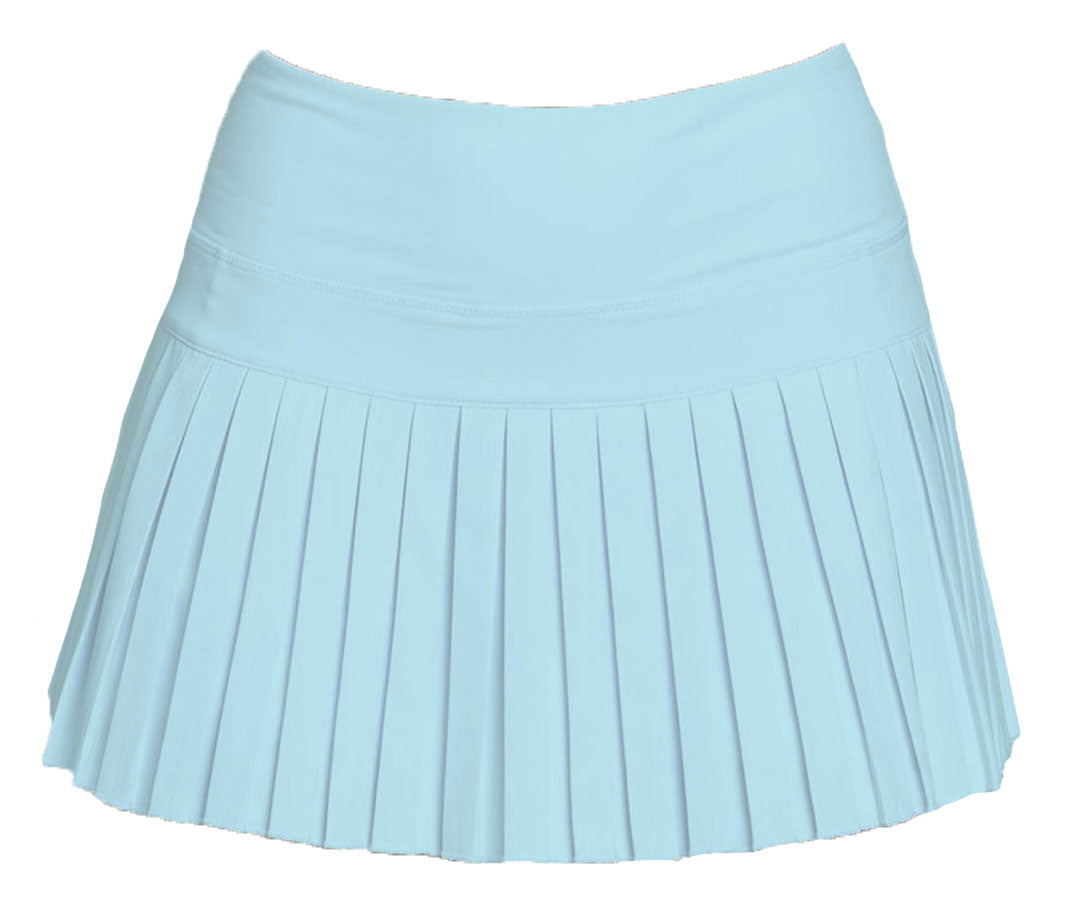 Azarhia Mini Pleated Skort-Lt. Blue