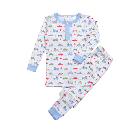 Baby Loren Little Drivers Pajama Set