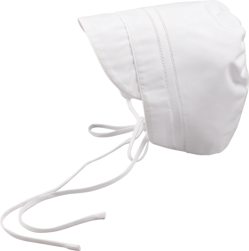 Feltman Simply White Boys Bonnet