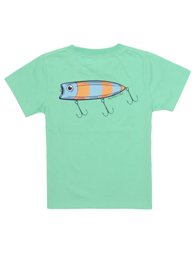 Properly Tied Lure S/S Tee-Wash Green