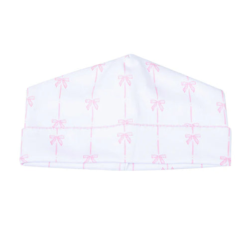 Magnolia Baby Bow Print Hat