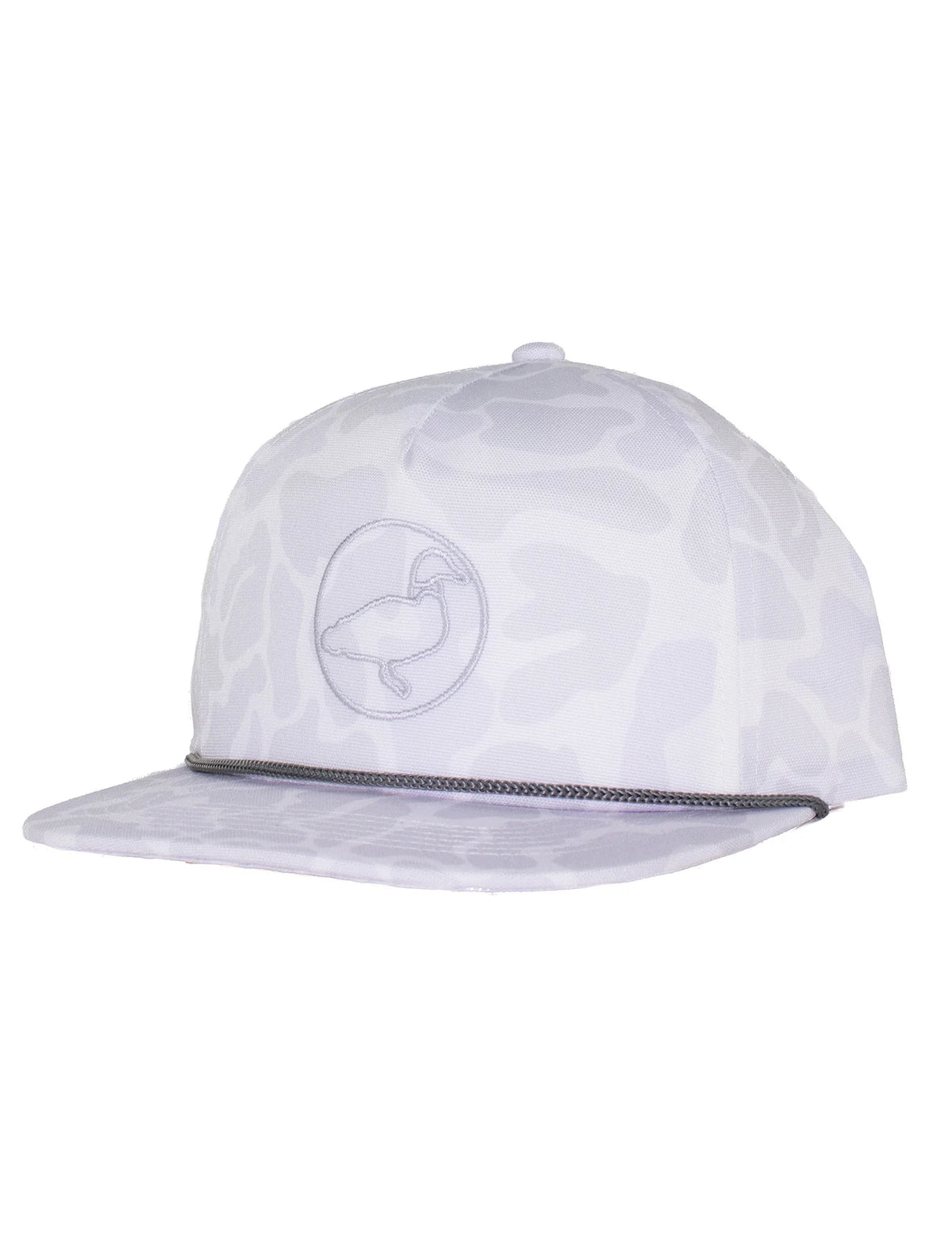 Properly Tied Polar Camo Rope Hat