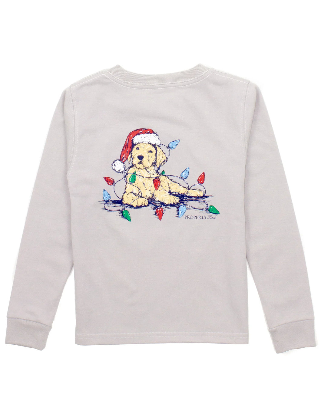 Properly Tied Santa Paws L/S Tee